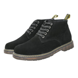 Men ankle boots leather warm autumn winter boots.
